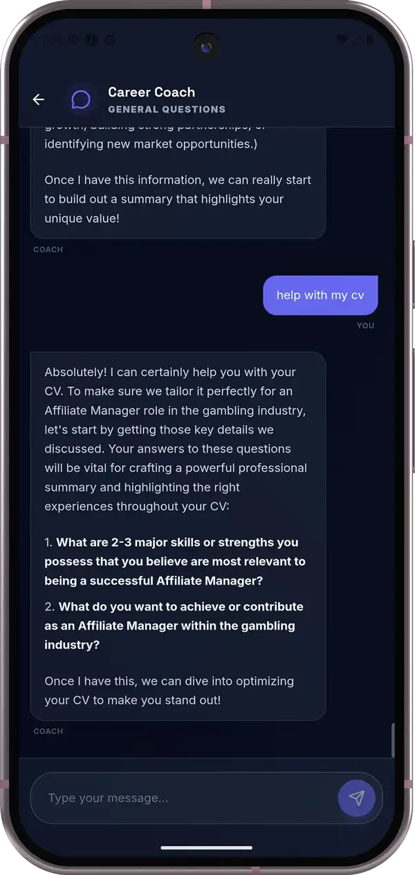 Interview Coach Mockup